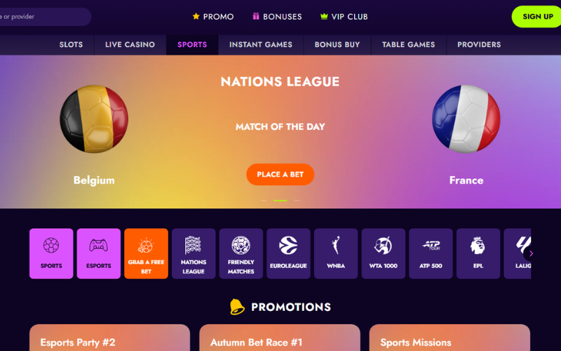 Irwin-Casino-sporto-lažybų-pasiūlymas